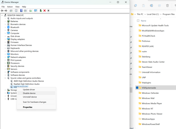 How To Uninstall VSX Systemwide on Windows Steven Slate Audio